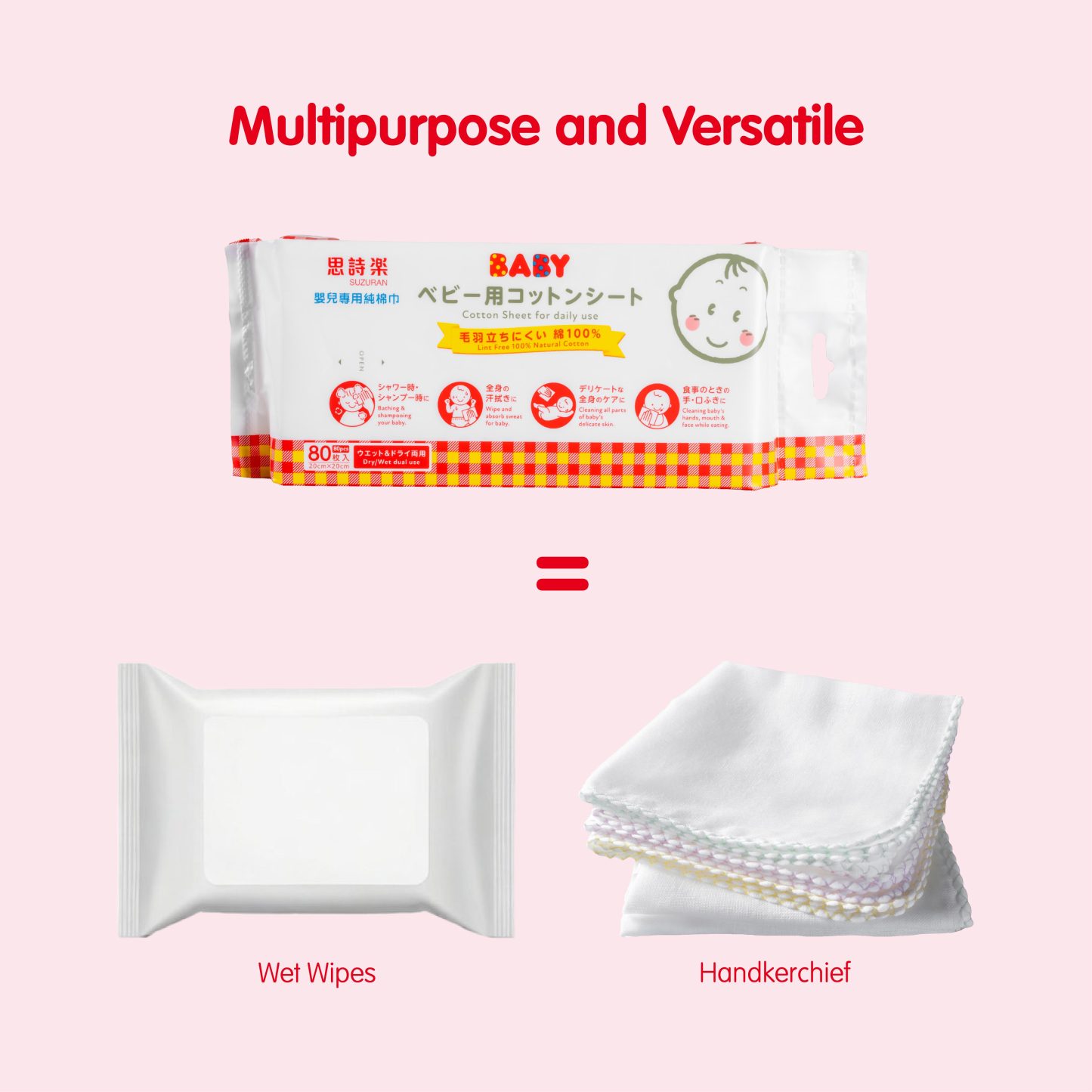 [Subscription] Antibacterial Cotton Sheet 80 pcs-Little Good Life