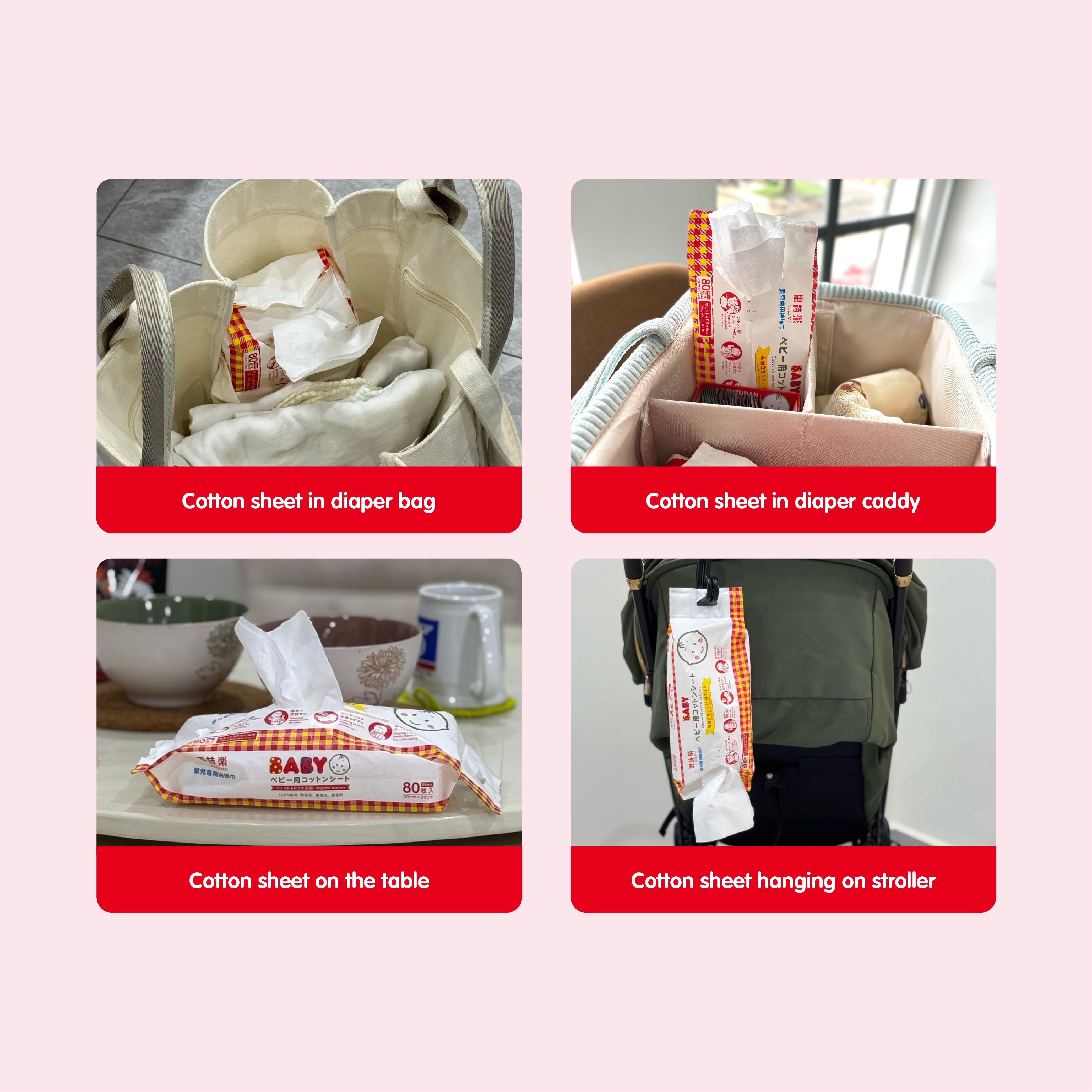 [Subscription] Antibacterial Cotton Sheet 80 pcs-Little Good Life