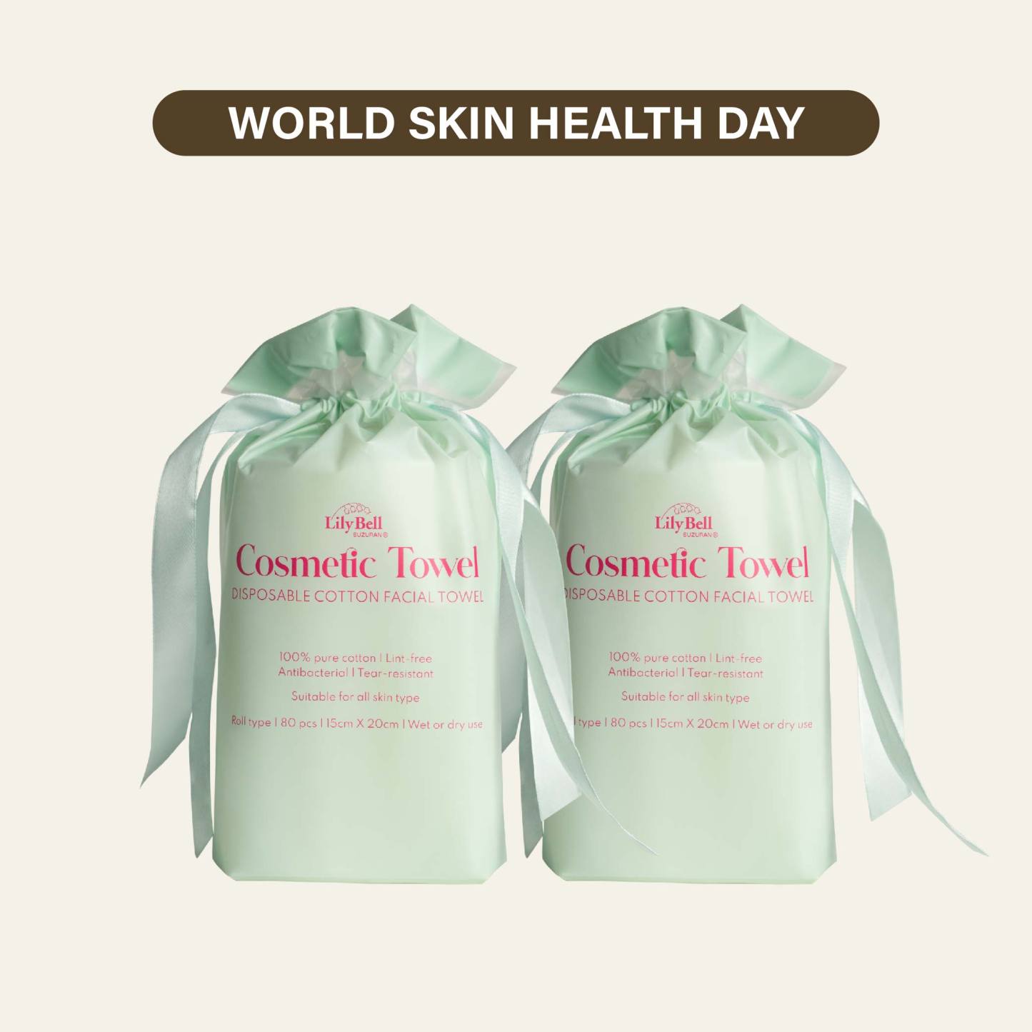 LilyBell Cosmetic Towel 80 pcs