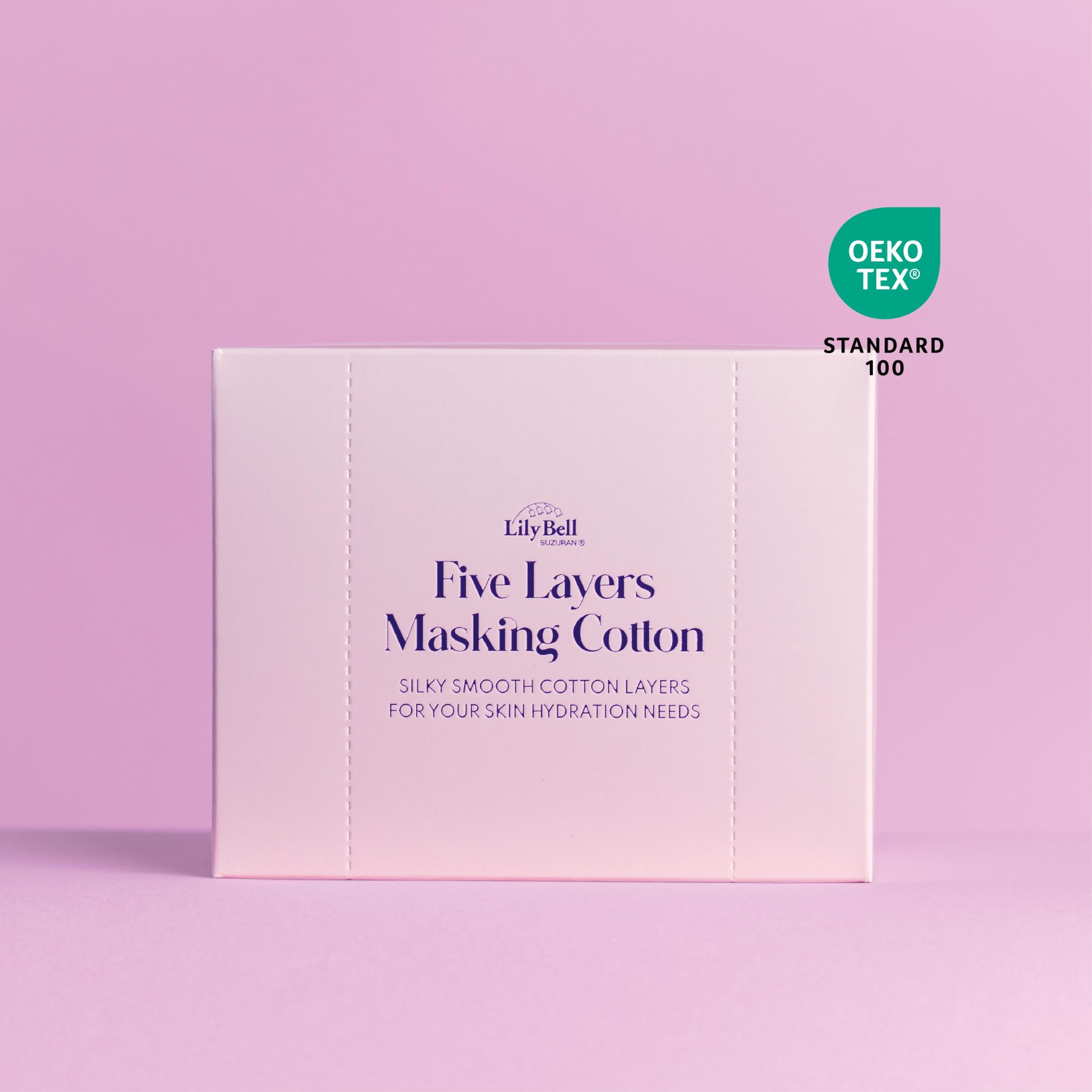 Five Layers Masking Cotton Puff 60 pcs-Little Good Life