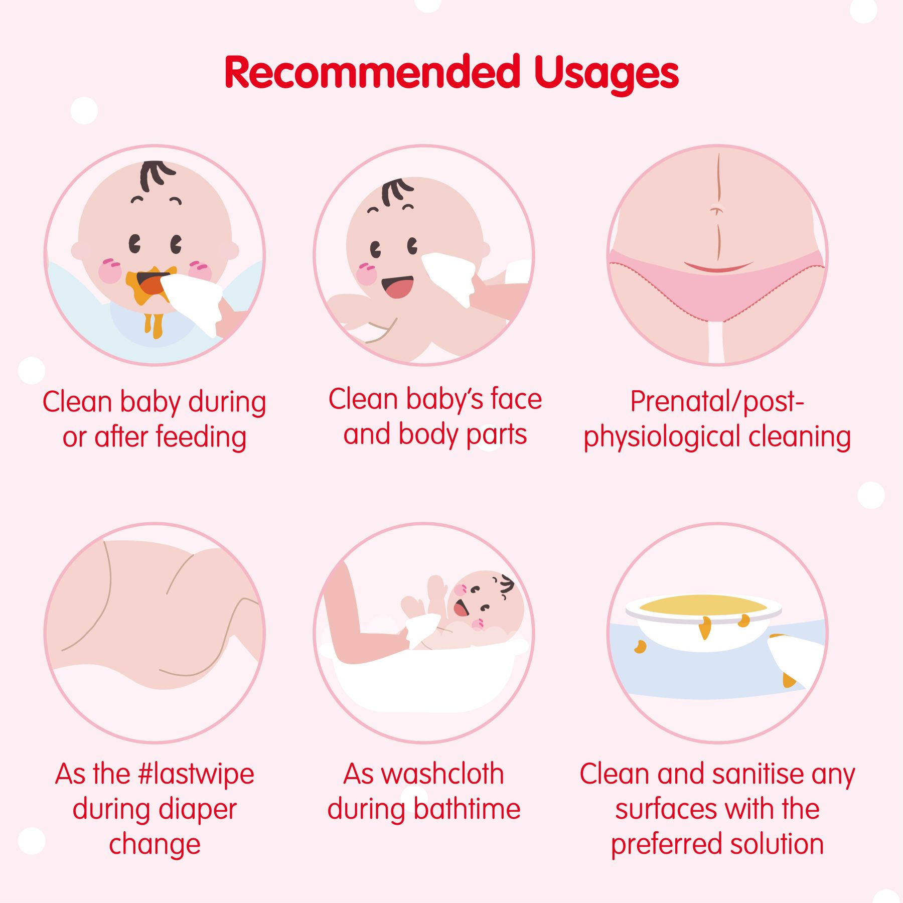 Antibacterial Cotton Sheet Mini Pack 15pcs - 9 pkts-Little Good Life