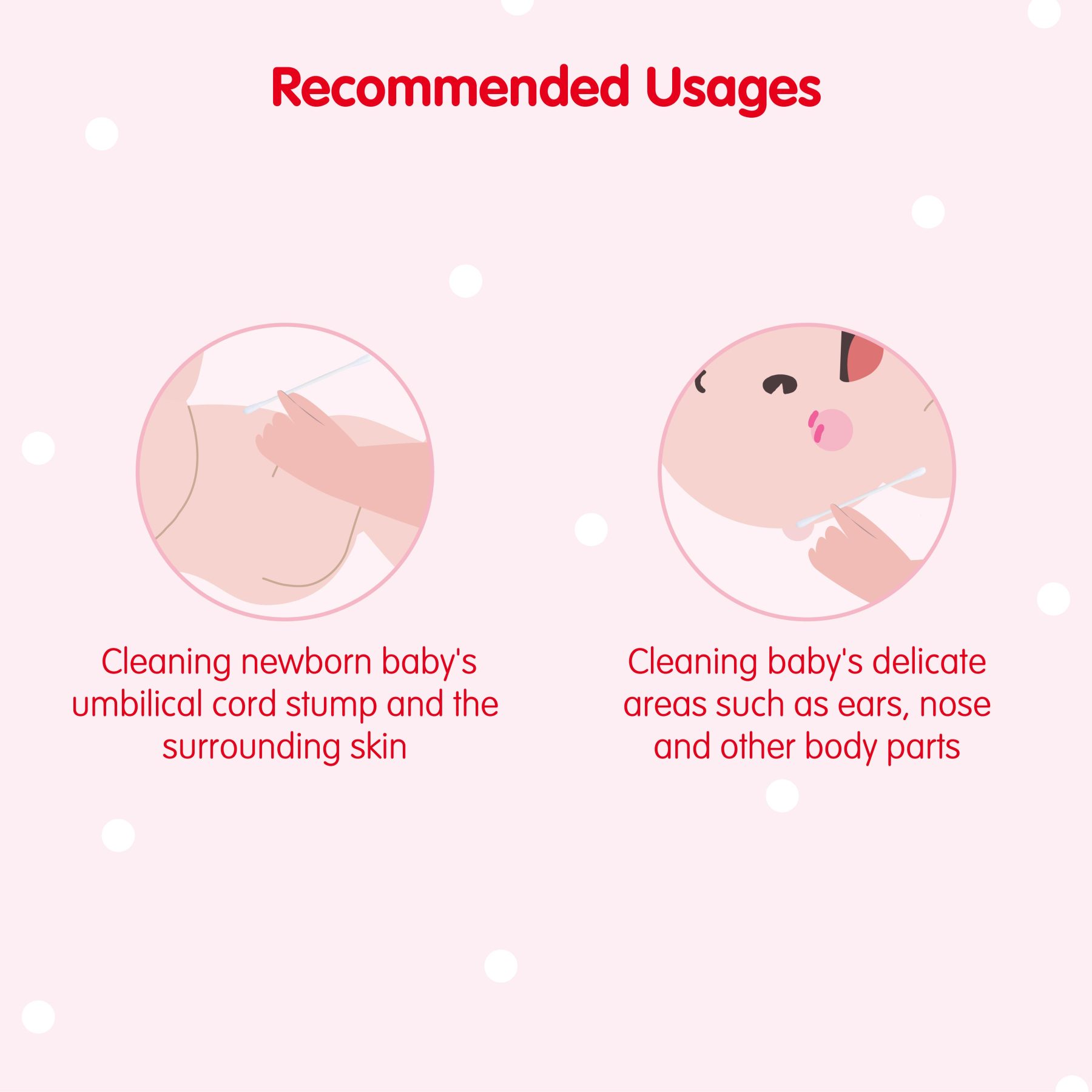 Antibacterial Cotton Swab 180 pcs-Little Good Life