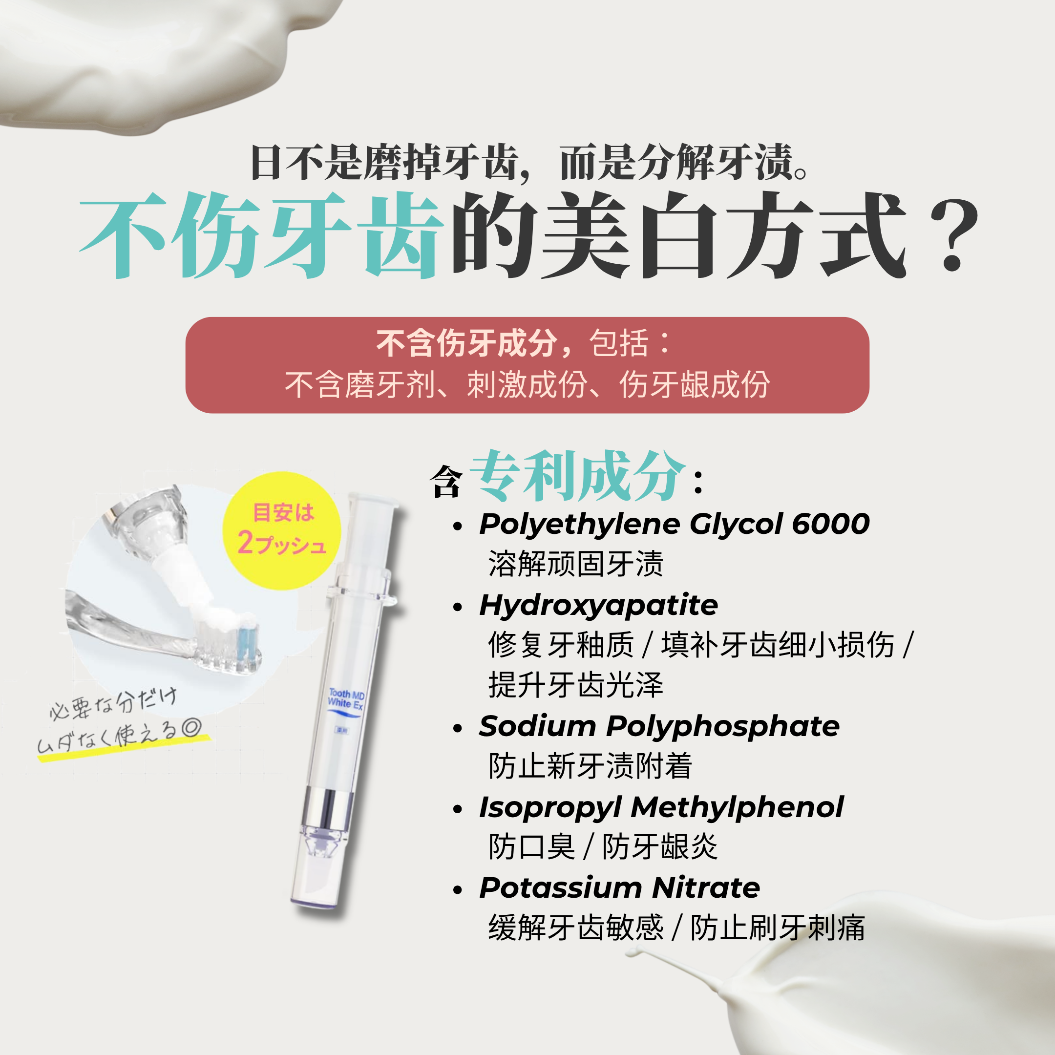 【日本牙醫診所推薦】牙齒美白革命！美白凝膠