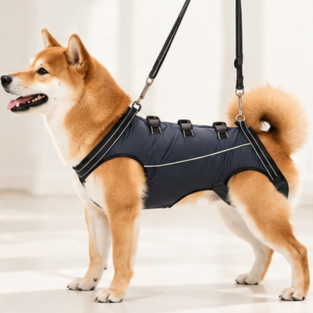 犬用介護ハーネス｜歩行補助・通気メッシュ・サイズ調整可能｜散歩用｜Giipet