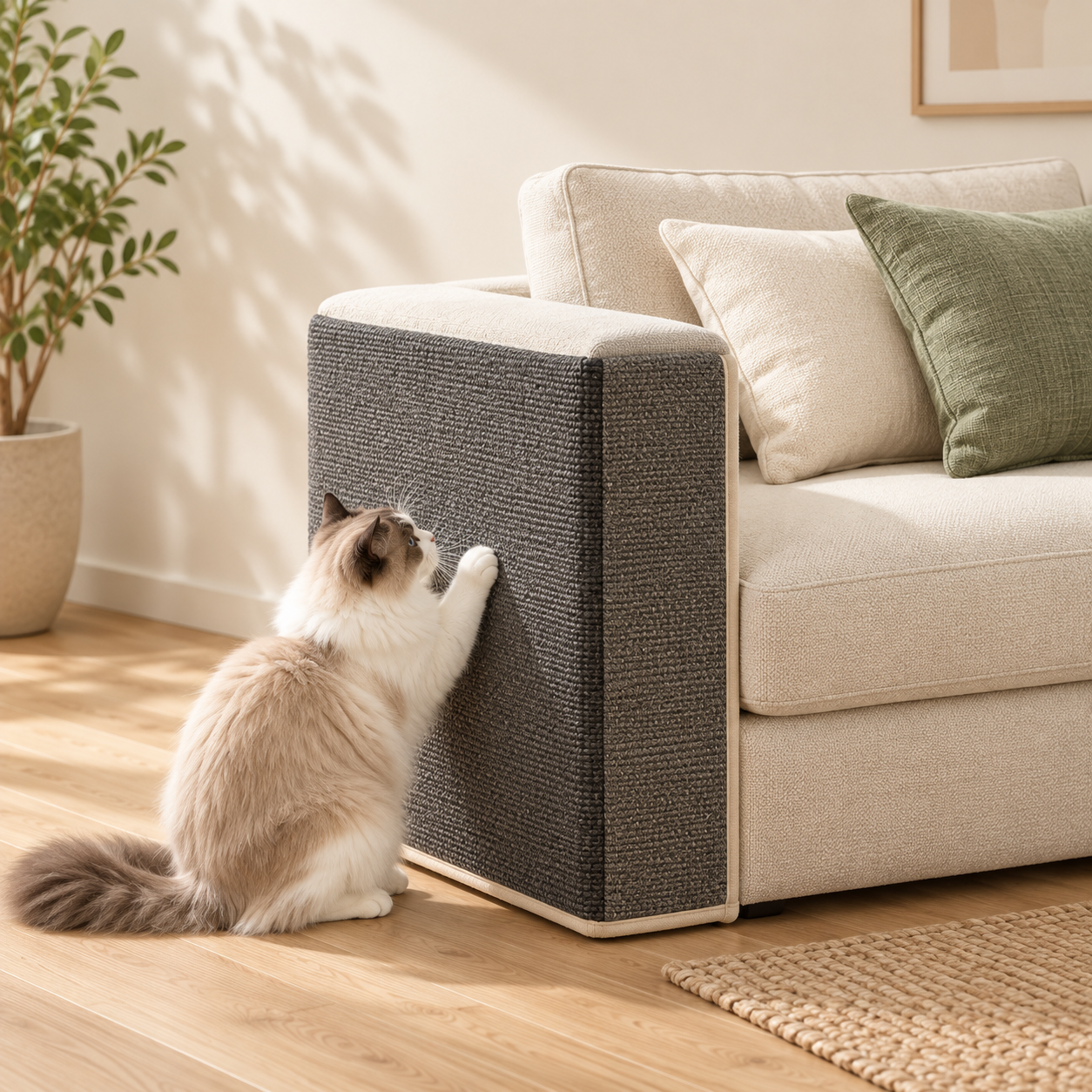 猫用爪とぎマット｜家具保護・壁貼りタイプ｜Giipet