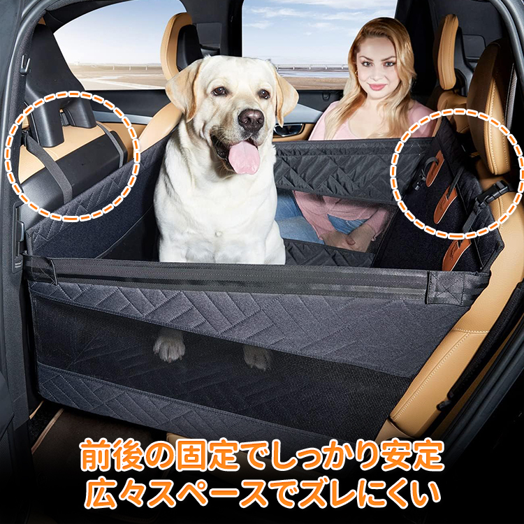 犬用自転車シート グレー Buddyrider 犬用キャリア グレー 取り付け