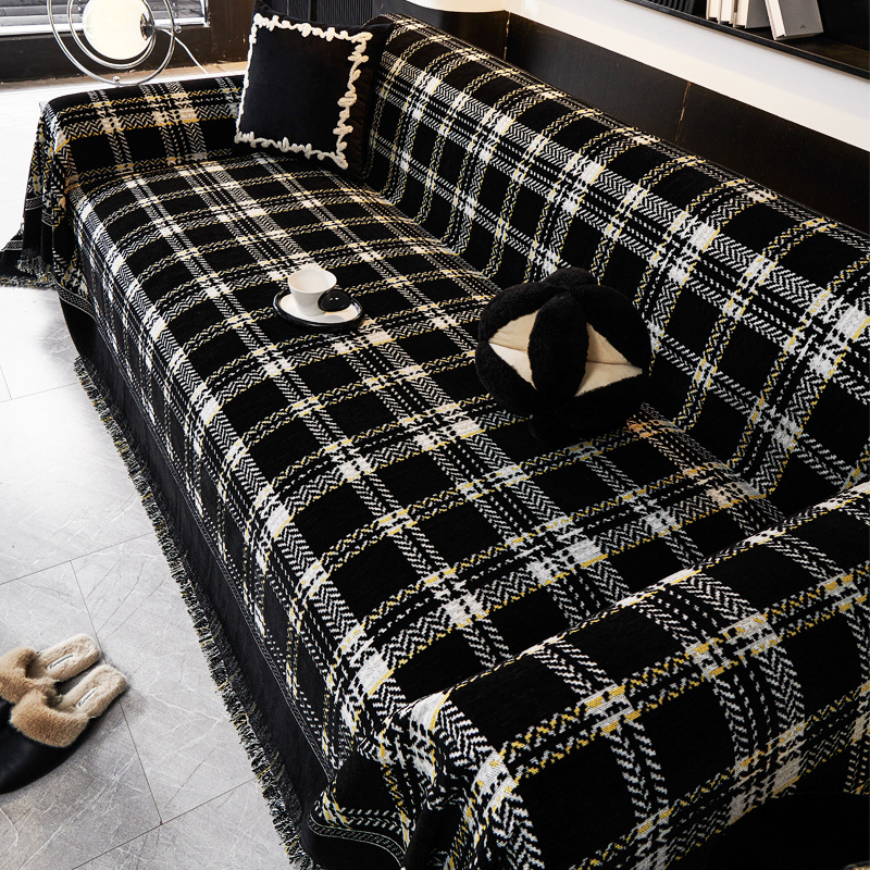 giipet-レトロスタイルリビングルームソファカバー