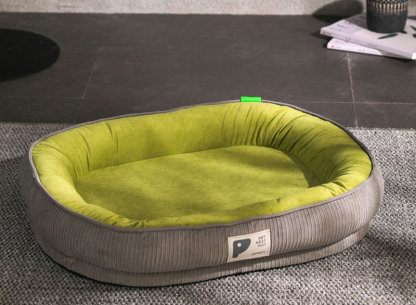 Giipet-ペットベッド 猫用 犬用ベッド 寝床 通年タイプ カバー取り外し可能 洗える 柔らかい ふわふわ暖か 寒さ対策