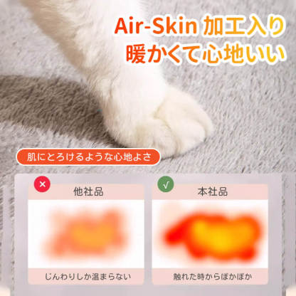 取り外せる保温キャットハウス 猫ハウス ドーム型 ペットベッド 冬用 2WAY 犬猫兼用 ふわふわ もこもこ 広々スペース 洗える クッション付き 滑り止め ぐっすり眠れる 高反発 PPコットン 小型犬 中型犬 大型犬 寒さ対策-Giipet