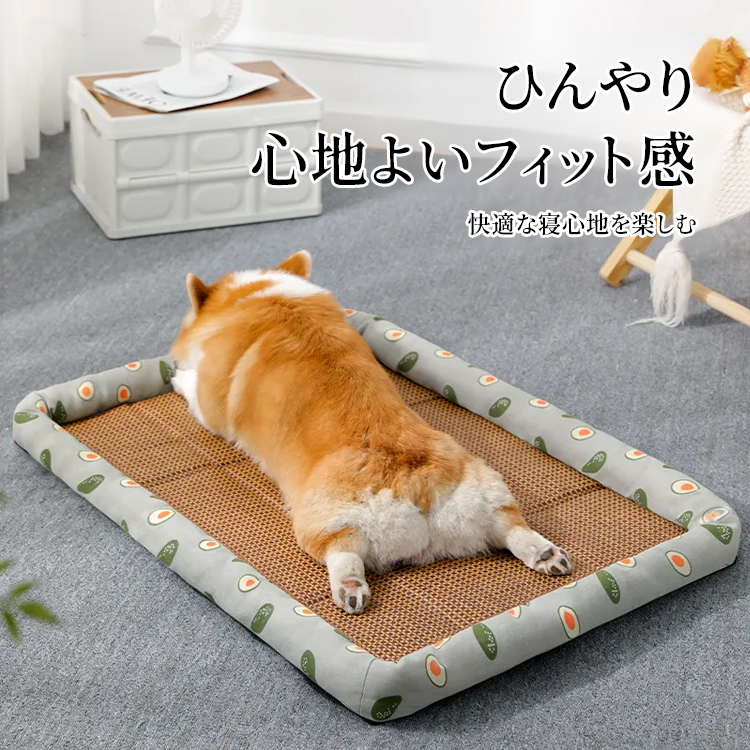 giipet-ペット用夏の寝ござ　犬　猫　冷感　ひんやり　防水防湿　爽やか　耐久性