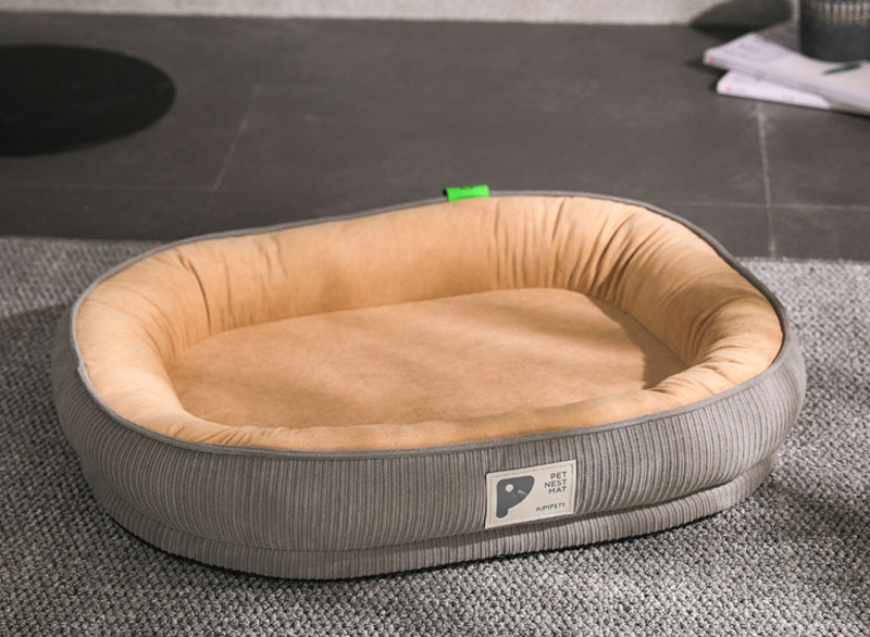 Giipet-ペットベッド 猫用 犬用ベッド 寝床 通年タイプ カバー取り外し可能 洗える 柔らかい ふわふわ暖か 寒さ対策