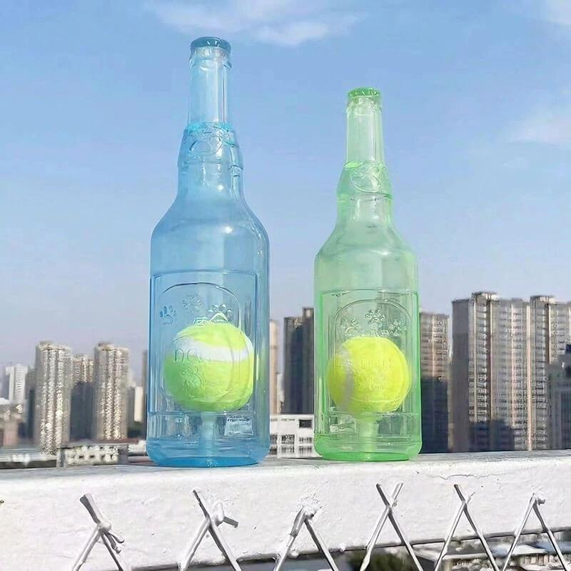 犬用おもちゃテニスボールボトル