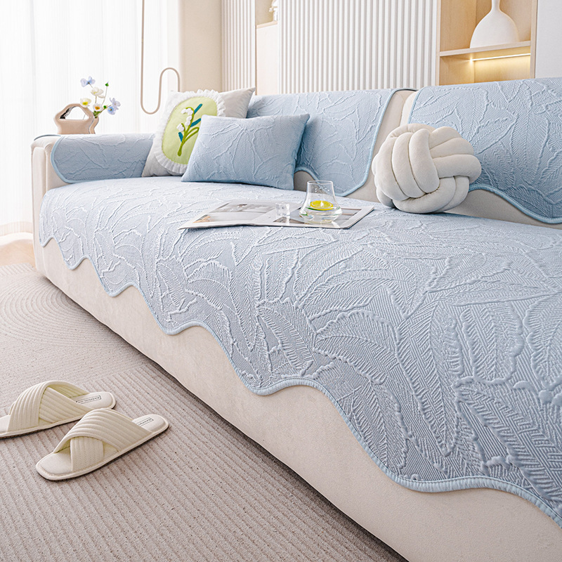 giipet-冷感ジャカードウェーブソファクッション