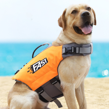 アウトドア仕様犬用ライフジャケット