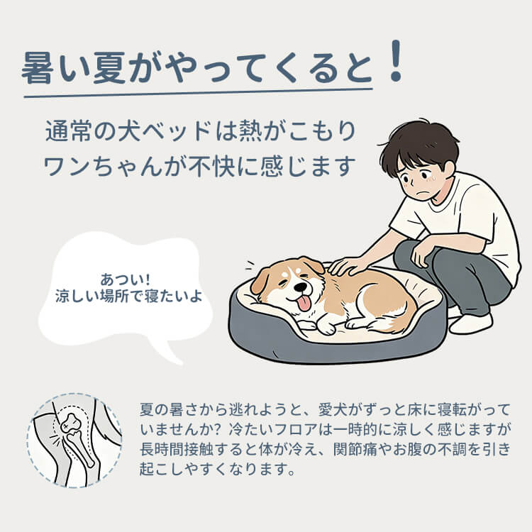 カドラー シェル型ペットマット 夏用 ひんやりベッド 犬 猫 クールマット 接触冷感 シルク 凹凸デザイン 通気性抜群 蒸れない ひっかきに強い 丈夫 破れにくい 滑り止め 暑さ対策 熱中症対策 洗える 小型犬 中型犬 ペット用品