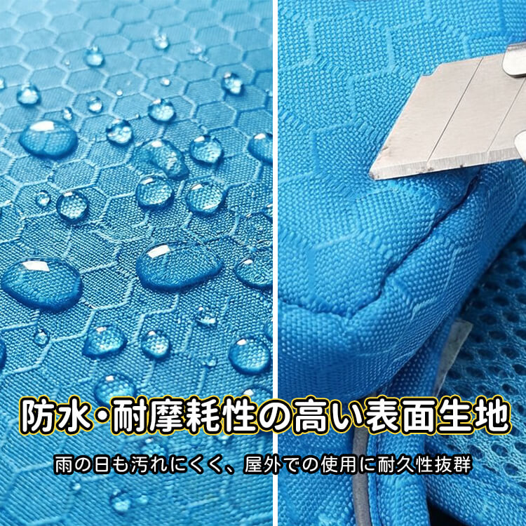 犬用ハーネス バックパック一体型 リュック付き 胴輪 小型犬 中型犬 大型犬 表面防水 耐摩耗生地 裏地メッシュ 通気性抜群 背部ハンドル付き 突進防止 断裂防止 環状リフレクター 夜間反射 視認性UP 飛び出し防止 散歩 アウトドア 自負バッグ
