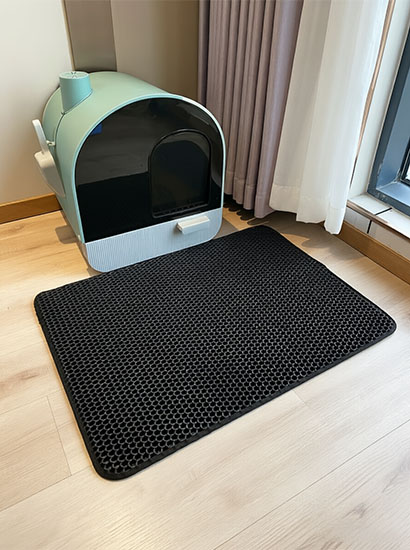 GW限定 会員ポイントで無料交換 穴あき猫用トイレマット