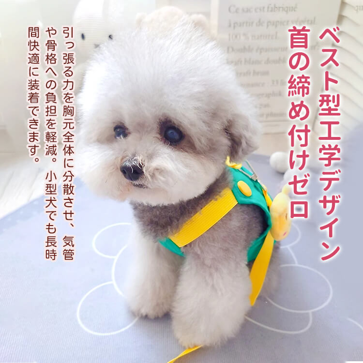 giipet-ペット用胴輪付きハーネス