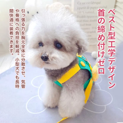 giipet-ペット用胴輪付きハーネス