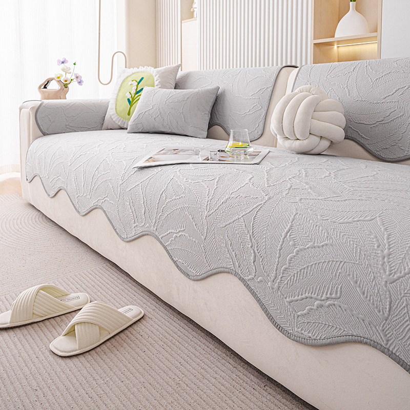 giipet-冷感ジャカードウェーブソファクッション