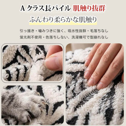 半囲いソファクッション ベッド 保护 1枚2役 多機能マット 復元率98%以上 ヘタリに強い 耐摩耗 引っ掻きに強い アルミ箔层 保温性 蒸れない 足腰・関節サポート 低め設計 介護犬対応 カバー取り外し可 清潔 洗える 大サイズ