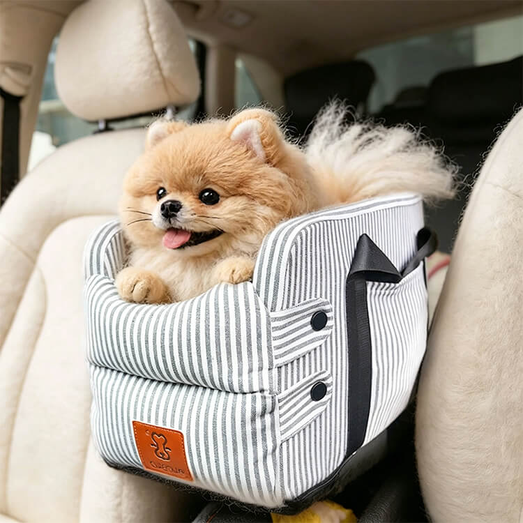 中控専用 ペットドライブボックス センターコンソール用 車載 キャリーバッグ 犬 猫  視野開放 飛び出し防止 安全固定 厚手クッション 肘置き 車移動 お出かけ 通院 小型犬用 安定感抜群 取り付け簡単