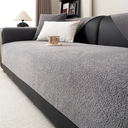 和風シンプル素材感のソファカバー シェニール織り ふわもち とろける肌触り 引っ掻き・爪とぎに強い 滑り止め付 ベビーケア級 高密度素材 三段階起毛 驚きの暖かさ 吸湿通気 オールシーズン対応 上質シンプル マルチカバー 6色12サイズ展開