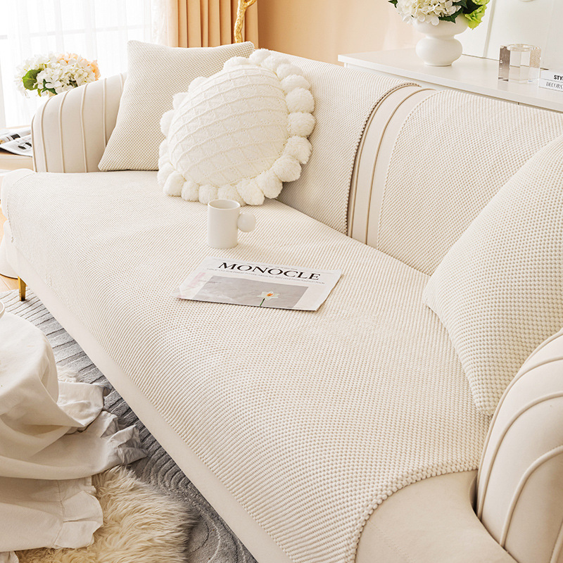 高密度コーンベルベットソファカバー 3人掛け 90x240cm 爪とぎ防止 引っ掻きに強い 犬 猫 対策 伤防止 汚れ防止 柔らかい 立体 凹凸 マルチカバー 肘あり 肘なし おしゃれ 北欧 丸洗いOK