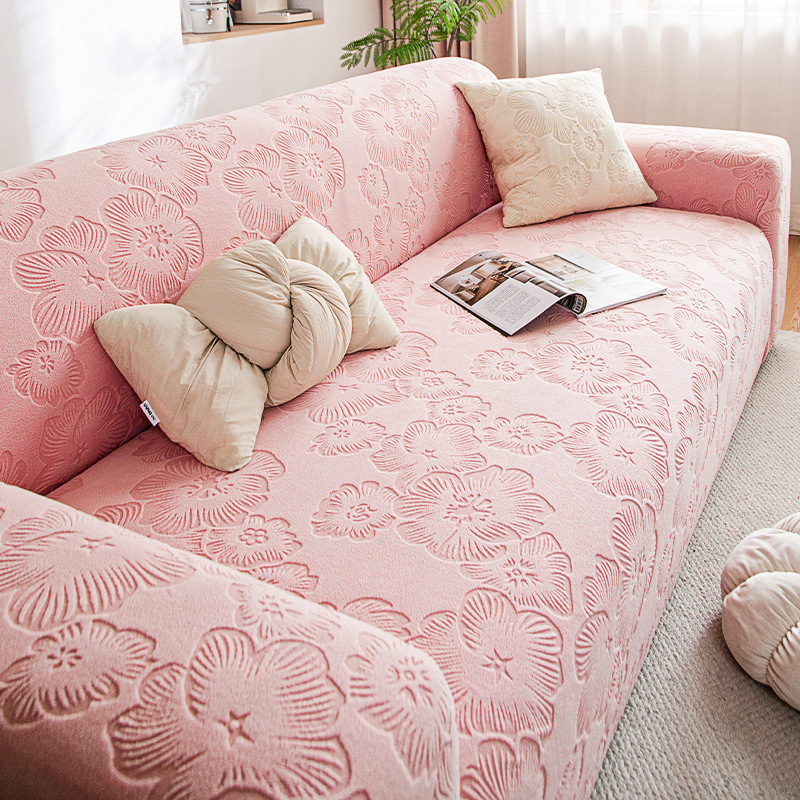 春桜ソファーカバー ペット用 防水 おしっこ漏れ防止 滑り止め 爪とぎ防止 傷防止 汚れ防止 厚手 高伸縮 柔らかい 肌触り良い 犬 猫 抜け毛対策 糸引きしにくい 洗える ソファ保護 撥水 リビング 四季通用