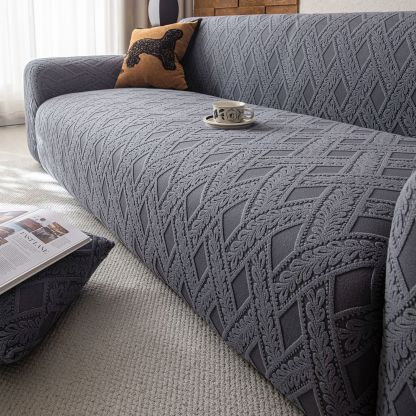 海外向けジャカードベルベットソファカバー ペット用 防水 おしっこ対策 爪とぎ防止 汚れ防止 傷防止 厚手 高伸縮 無臭 ズレにくい 洗える ソファ保護 犬猫対策 四季通用