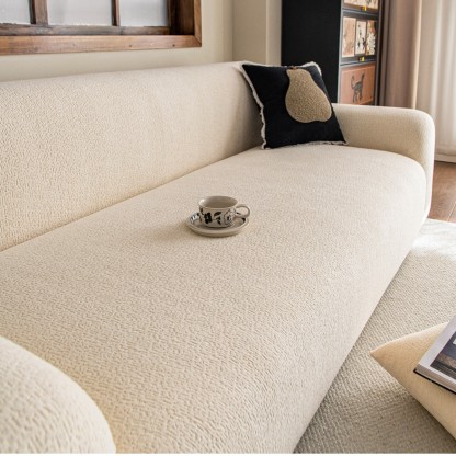 犬猫対策 ソファカバー 伸縮抜群 全面フィット ズレないシャワーキャップ型 カシミヤタッチ 高密度フリース とろける柔らかさ ペットの引っ掻き傷防止 抜け毛汚れ対策 防汚防塵 丸洗いOK 1人掛け〜5人掛け対応 四季通用 有害物質ゼロで安心