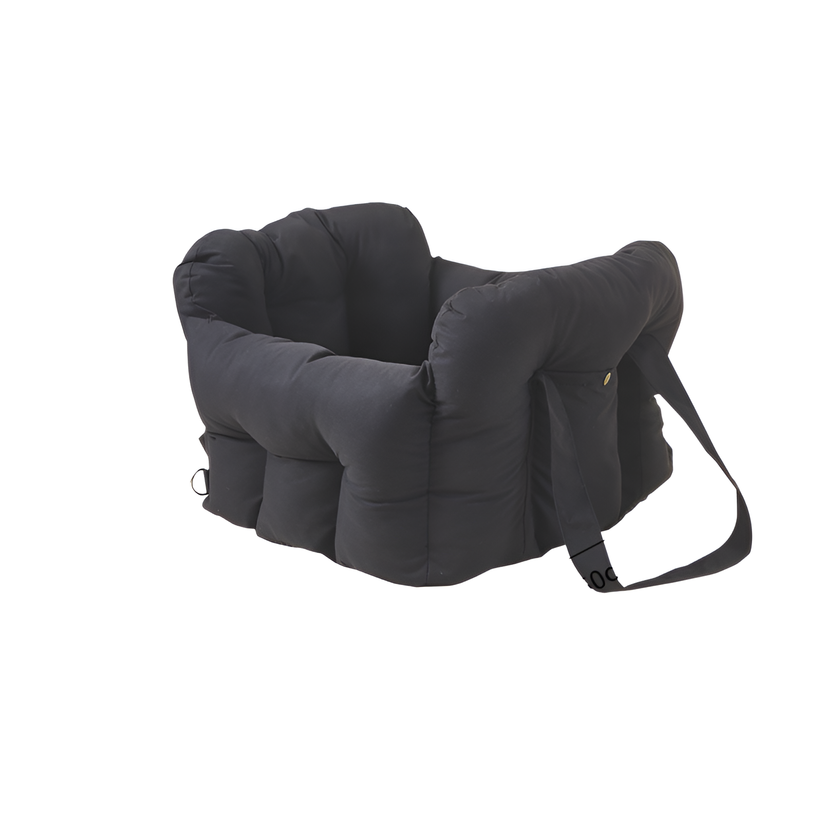 ペット用車載シート ドライブボックス 犬 猫兼用 車用ペットベッド 飛び出し防止 固定ベルト付き ずれない 立体サポート 型崩れしにくい 高め囲い 安心感抜群 ふわふわ PP綿素材 洗える お出かけ 四季通用 小中型犬