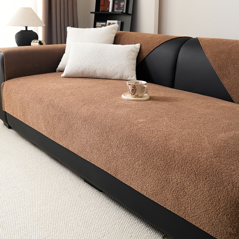 和風シンプル素材感のソファカバー シェニール織り ふわもち とろける肌触り 引っ掻き・爪とぎに強い 滑り止め付 ベビーケア級 高密度素材 三段階起毛 驚きの暖かさ 吸湿通気 オールシーズン対応 上質シンプル マルチカバー 6色12サイズ展開