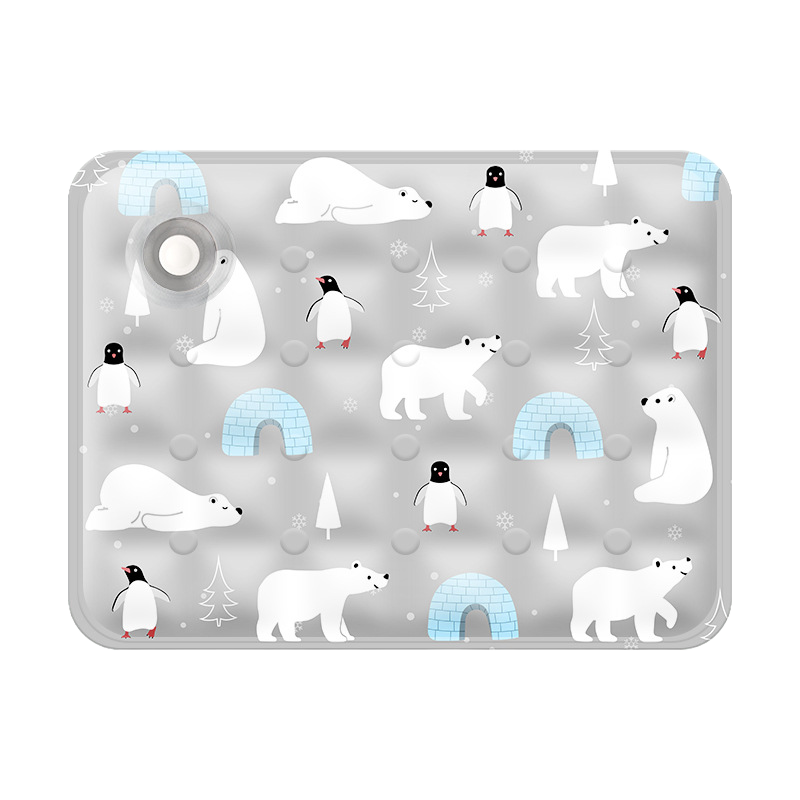 ペット用クールマット ひんやり 接触冷感 -8℃ 体感温度下がる 物理冷却 熱中症対策 夏用 暑さ対策 冷蔵不要 電気不要 犬 猫 凉感シート 防水 お手入れ簡単 毛が付きにくい 6色展開 S~XL