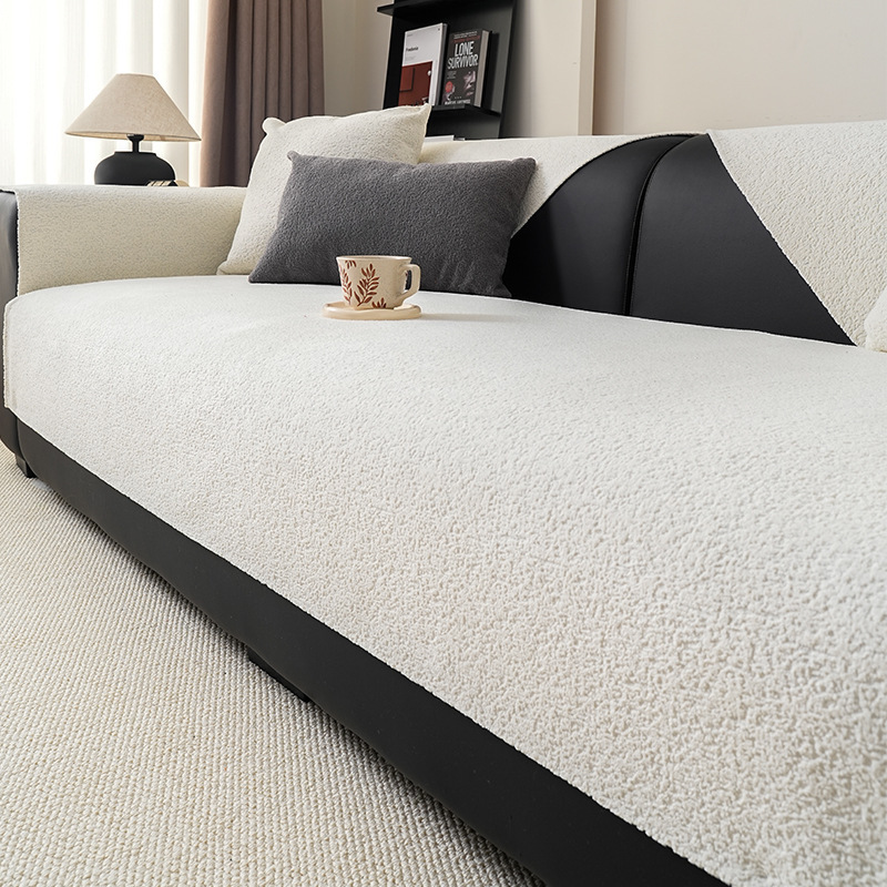 和風シンプル素材感のソファカバー シェニール織り ふわもち とろける肌触り 引っ掻き・爪とぎに強い 滑り止め付 ベビーケア級 高密度素材 三段階起毛 驚きの暖かさ 吸湿通気 オールシーズン対応 上質シンプル マルチカバー 6色12サイズ展開