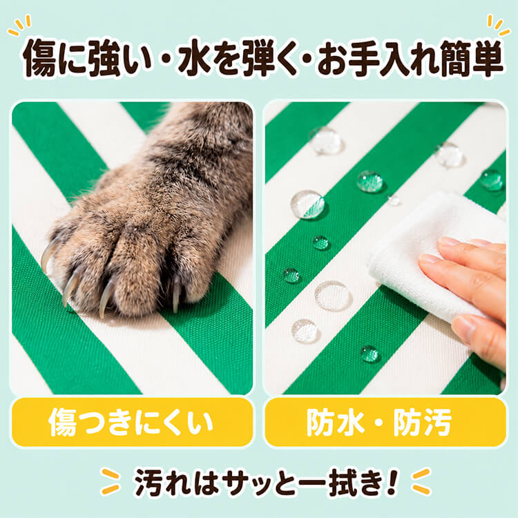 離地型ドーパミンカラーペットベッド 犬用 コット リバーシブル 猫