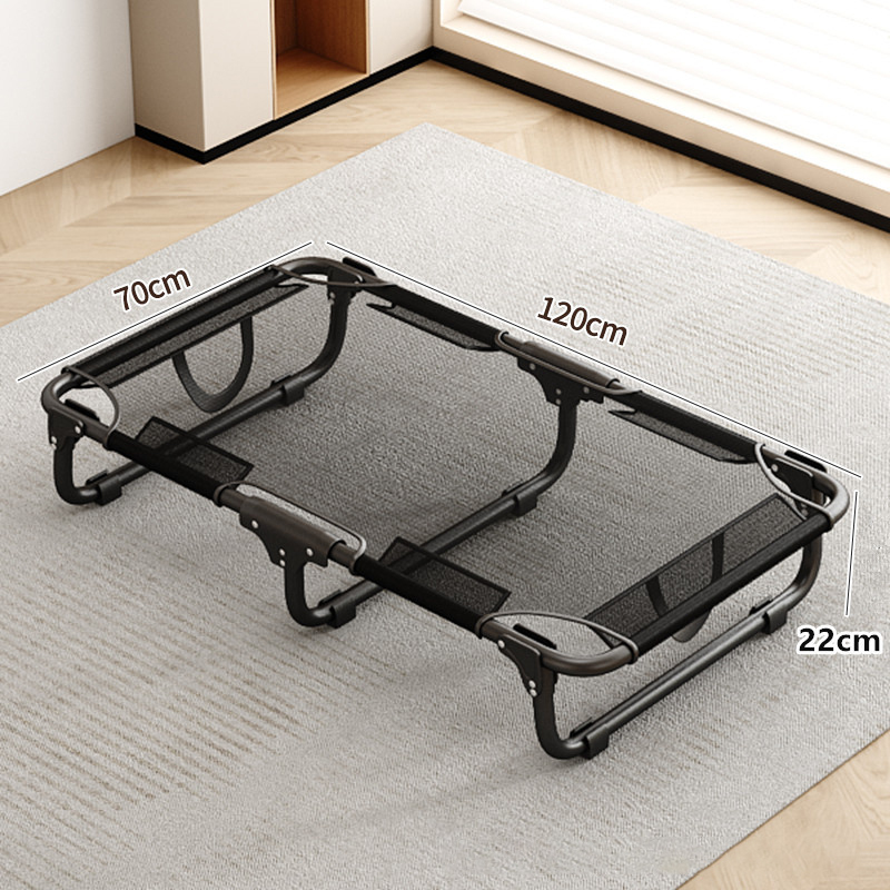 脚付きペットベッド  組み立て不要  コット メッシュ 犬 猫 完成品 高床式 通気性抜群 蒸れない 涼しい 夏用 湿気対策 地面離れ 洗える 頑丈 室内 屋外 アウトドア キャンプ オールシーズン 小 中型犬