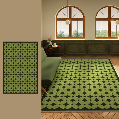 ヴィンテージ風防水防汚カーペット ペット用 10mm厚 抗菌防臭 滑り止め 洗えるラグマット 爪とぎ対策 おしゃれ デザイン ふわふわ 柔らかい肌触り お手入れ簡単 ダニ防止 年中快適 リビング インテリア-Giipet