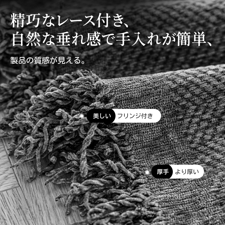 Giipet-シェニール一体型ソファカバー マルチカバー ソファカバー 無地 ブランケット 犬猫対策 汚れ防止 2人掛け 3人がかり