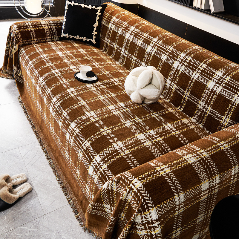 giipet-レトロスタイルリビングルームソファカバー