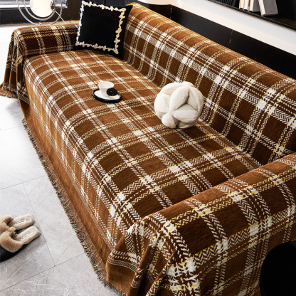 giipet-レトロスタイルリビングルームソファカバー