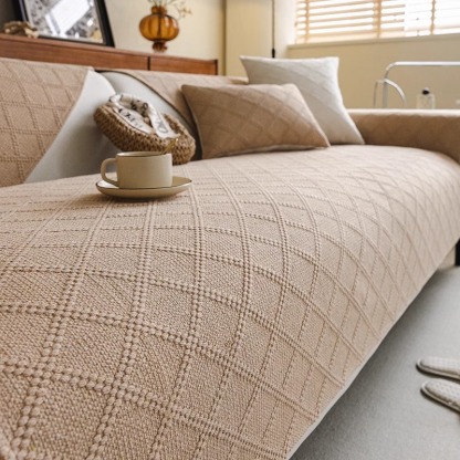 コットンリネンソファカバー 高密度織り 綿麻 マルチカバー オールシーズン 洗える 乾燥機対応 防虫 抗菌 吸湿速乾 毛玉・抜け毛なし 色褪せにくい エコ素材 犬猫対策 ソファ保護カバー