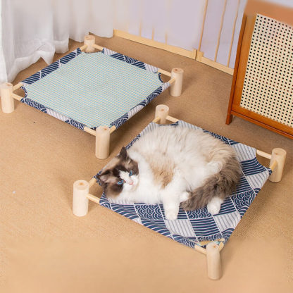 両面異素材のペット用ベッド