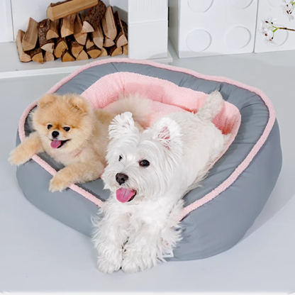 極厚あったか猫犬用ベッド 高反発 ふかふかボリューム 滑り止め 湿気対策 丸洗いOK 四季通用 ペットソファ ドーム型 お手入れ簡単 小型犬 中型犬 大型犬対応 犬ベッド 猫ベッド 犬ハウス