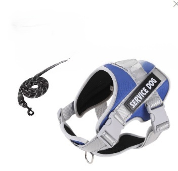 引っ張り防止ペットハーネス 中型犬 大型犬用 頑丈で快適な犬の安全を守るハーネス 軽くて通気性抜群 反射材デザイン 夜間散歩も安心 着脱簡単 調節可能 暴走防止 PVCハンドル