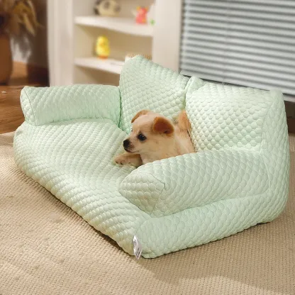 giipet-ペットベッド　ソファ　犬　猫　接触冷感　ひんやり　熱中症対策　体圧分散　お手入れ楽々　超耐荷重　かわいい