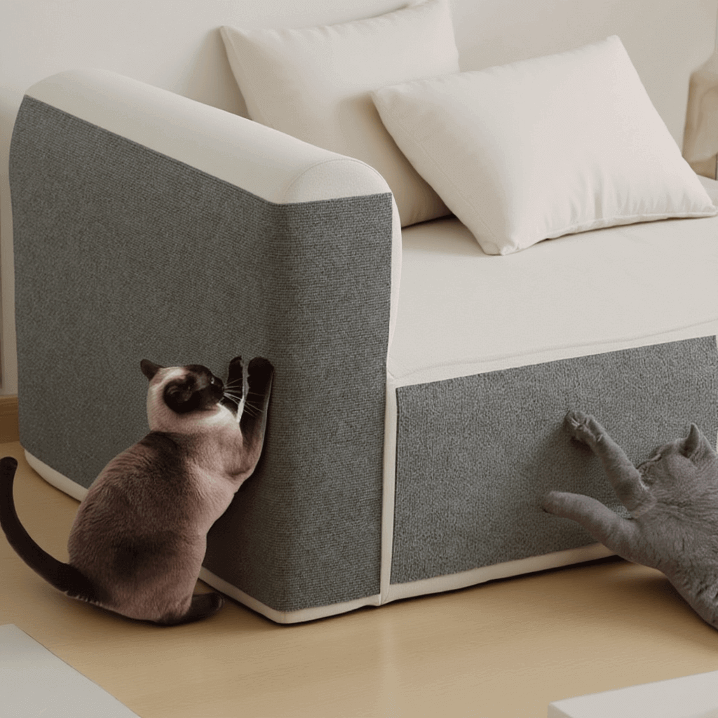Giipet-猫爪とぎマット 爪研ぎシート 爪研ぎマット 家具保護 壁に貼る ねこ 猫 爪研ぎ マット 爪研ぎシート DIY自由な組み立て