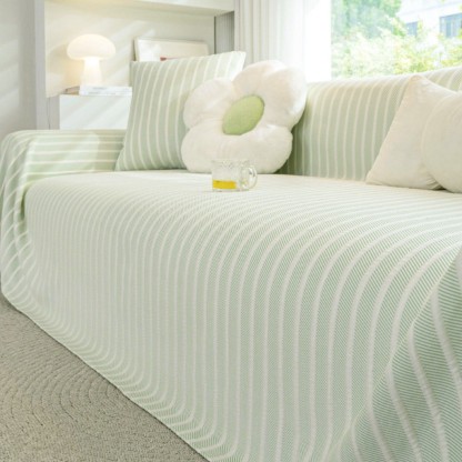 浅草模様ソファカバー 接触冷感 ひんやり 夏用 和柄 涼感 暑さ対策 蒸れない 爽やか 犬猫対策 汚れ防止 爪とぎ防止 肘あり 肘なし マルチカバー 滑り止め 洗える 1-4人掛け