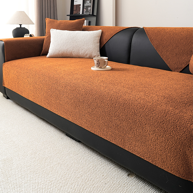 和風シンプル素材感のソファカバー シェニール織り ふわもち とろける肌触り 引っ掻き・爪とぎに強い 滑り止め付 ベビーケア級 高密度素材 三段階起毛 驚きの暖かさ 吸湿通気 オールシーズン対応 上質シンプル マルチカバー 6色12サイズ展開