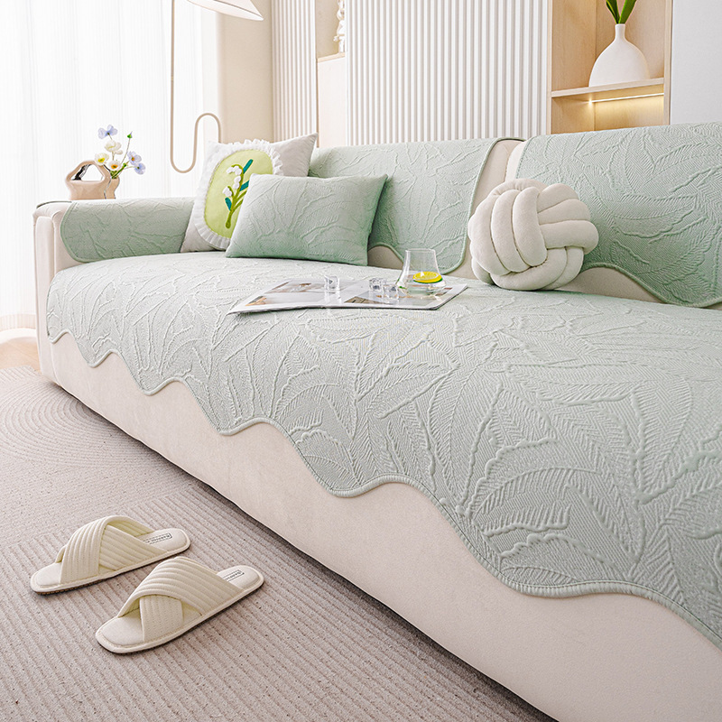 giipet-冷感ジャカードウェーブソファクッション